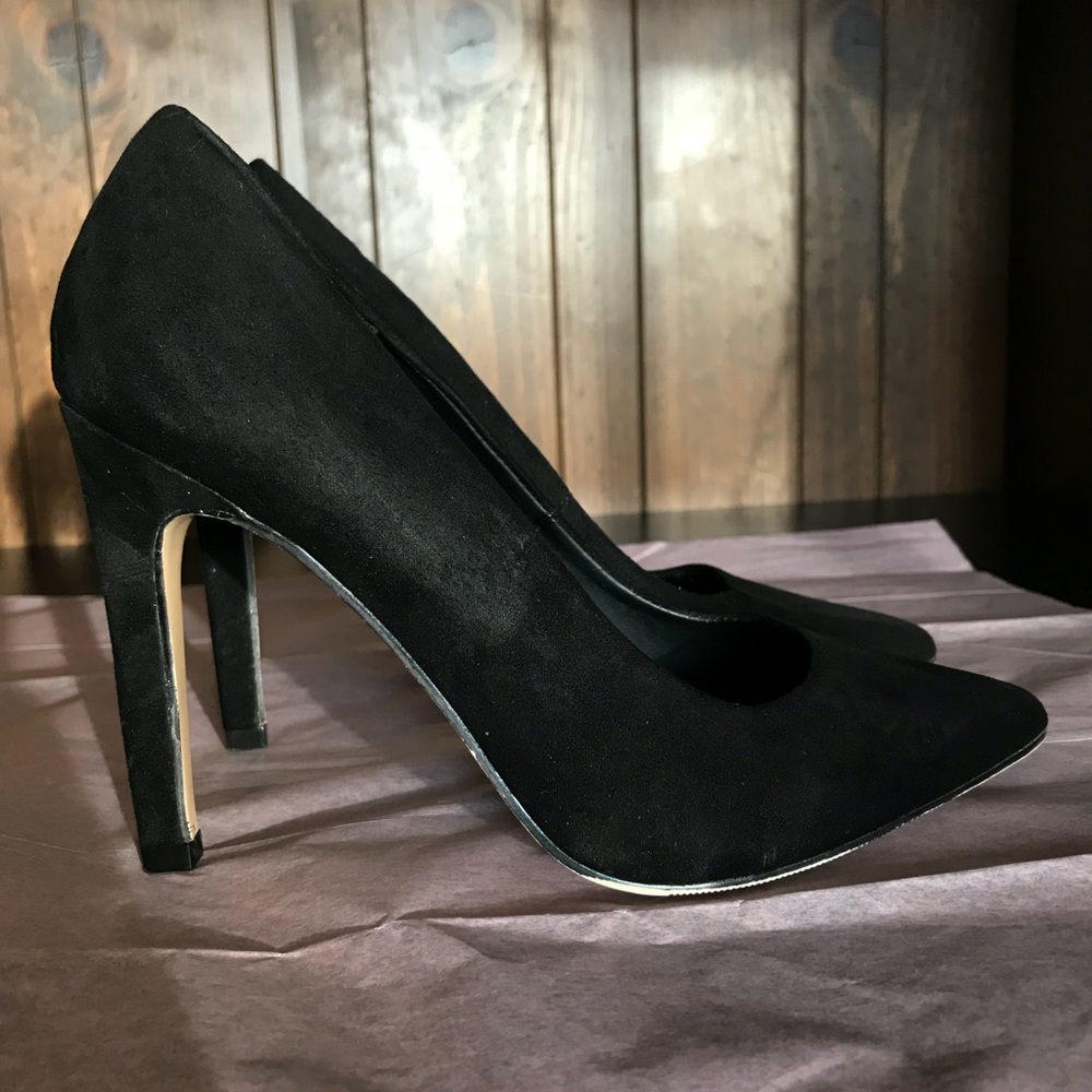 Black heels